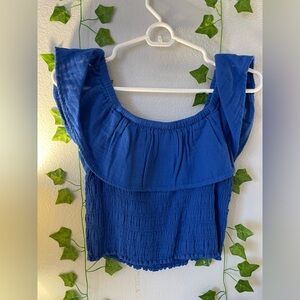 Croped vacay shirt from oldnavy